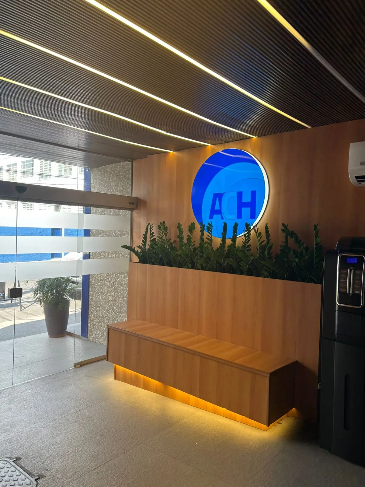 Recepção principal do Hospital AmericanCor